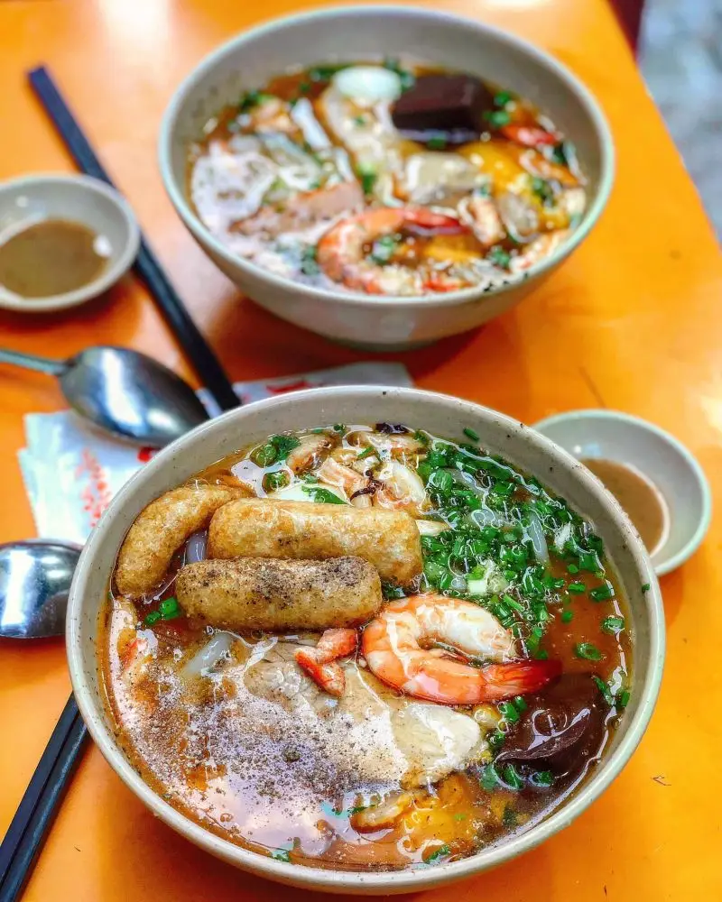 Bánh canh ghẹ muối ớt xanh - Quán ăn ngon ở Quận 10 nên thử nhất 