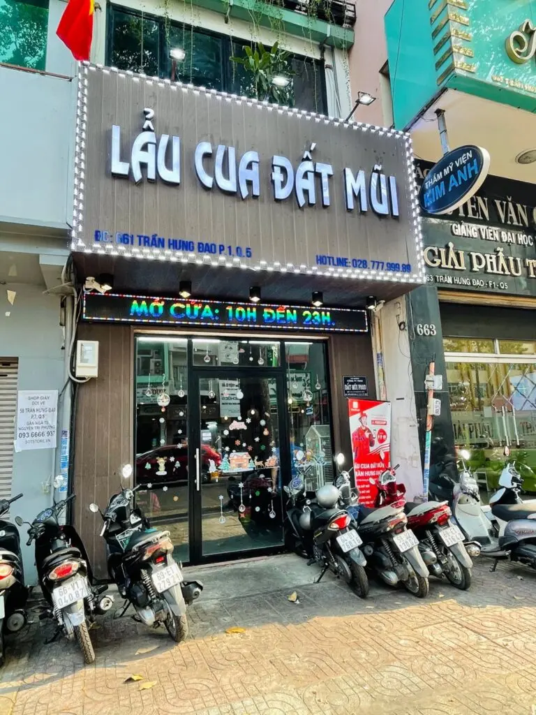 Lẩu Cua Đất Mũi 