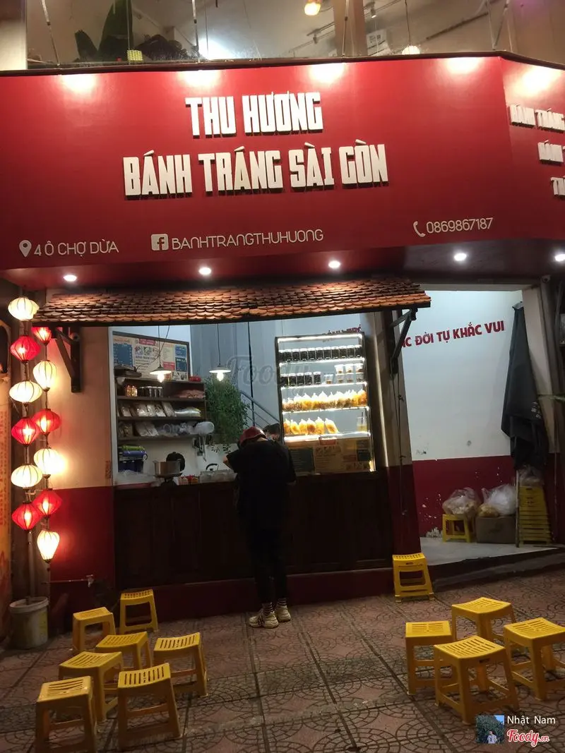 Bánh tráng Thu Hương - Quán ăn ngon quận Đống Đa quen thuộc 